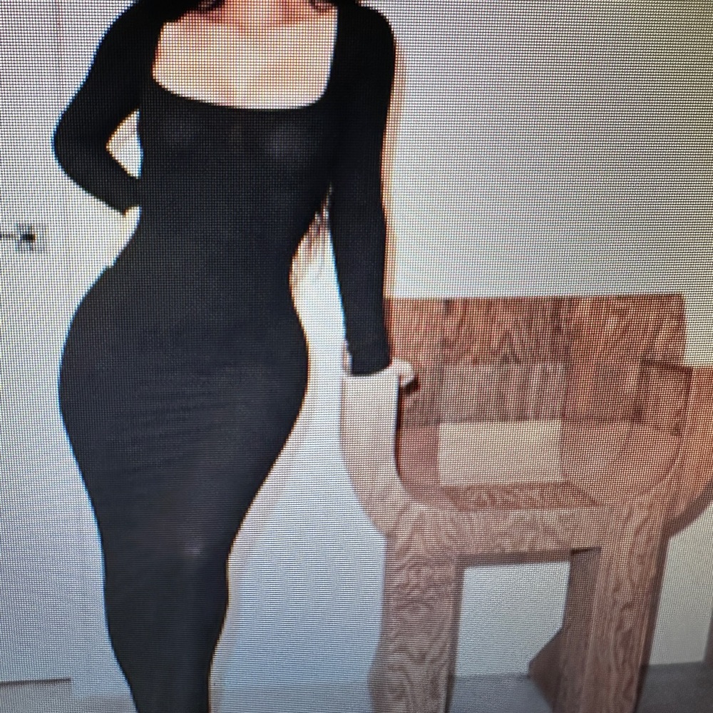 SKIMS Soft Lounge Long Sleeve Dress